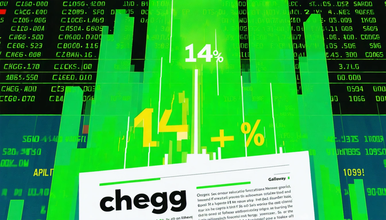 Activist Galloway Capital Discloses Chegg Stake, Ignites 14% Rally