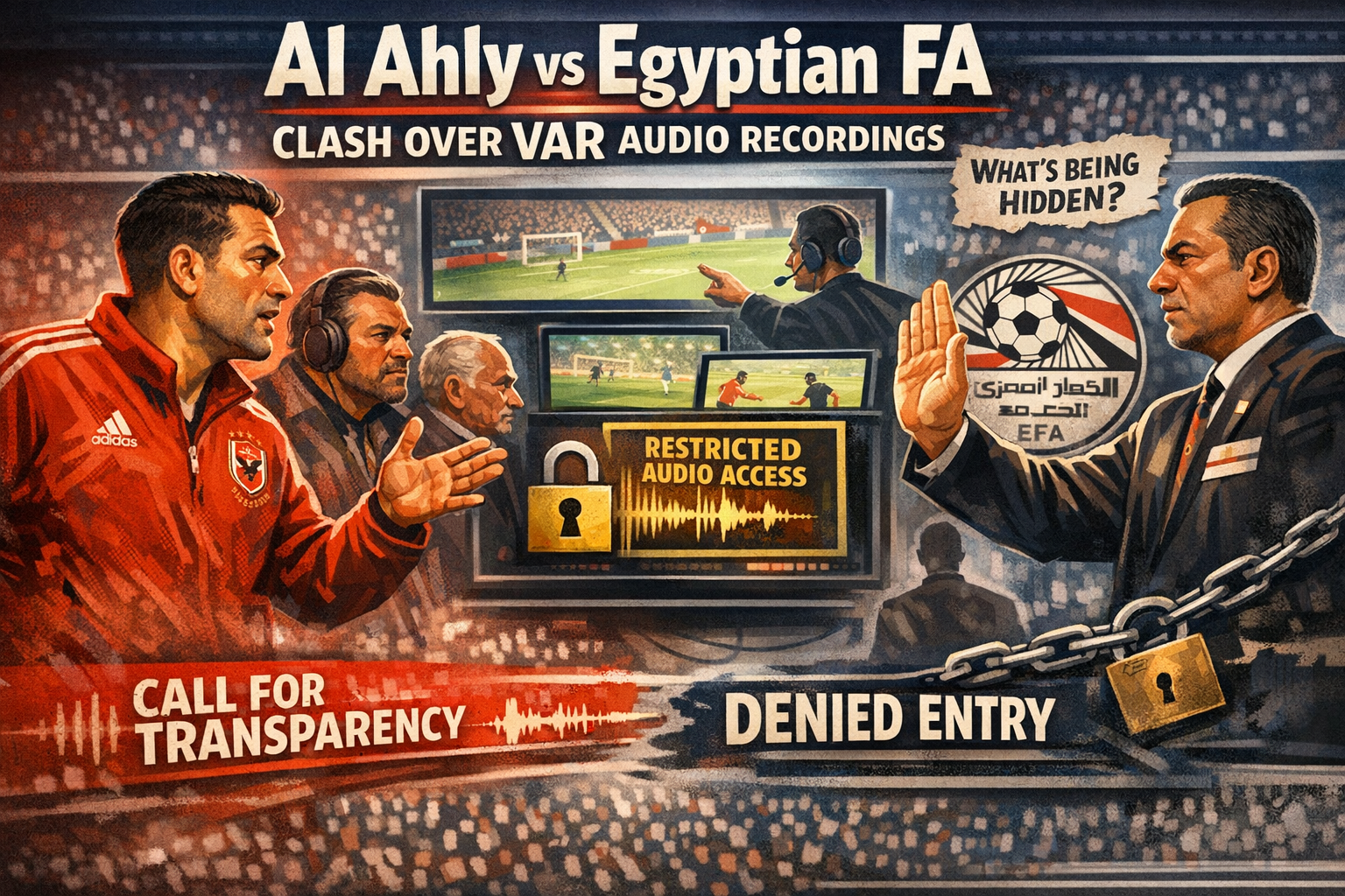 Al Ahly Challenges Egyptian Football Authority Over VAR Audio Access