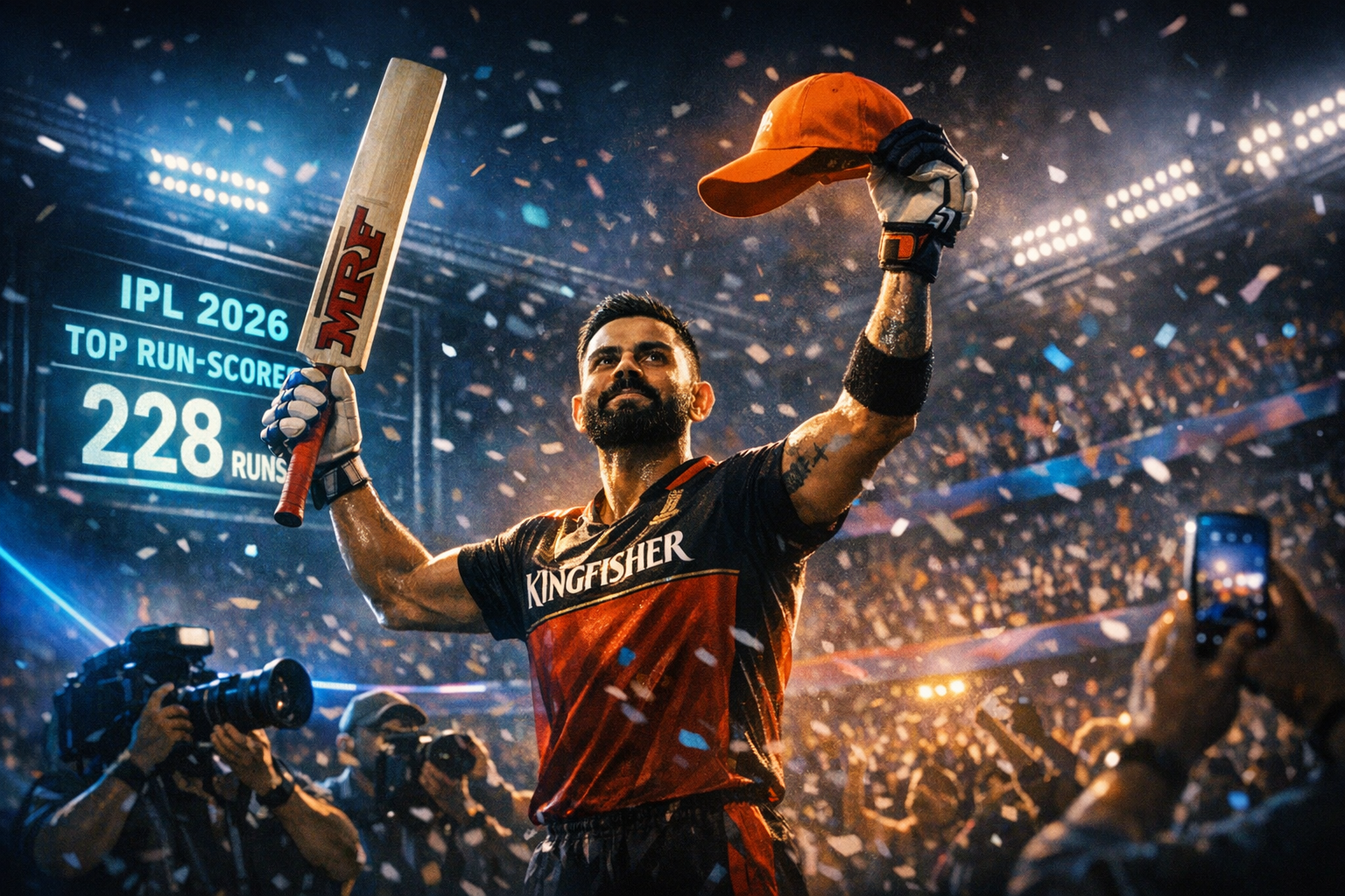 Virat Kohli Reclaims Top Run-Scorer Lead in IPL 2026 at Age 37