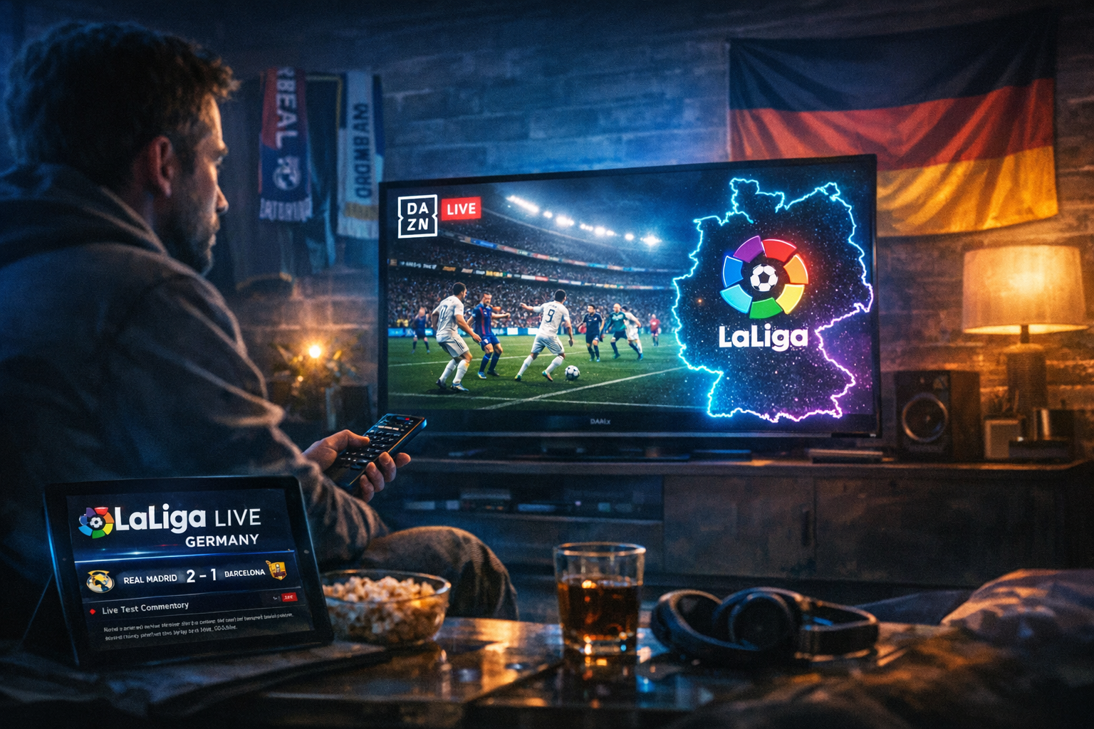 DAZN Secures Exclusive LaLiga Broadcast Rights Across Germany
